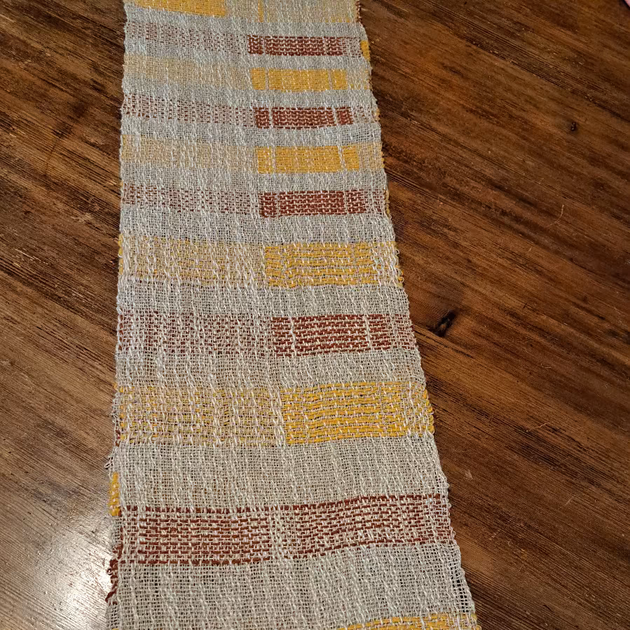 Summer Winter Table Runner On Floor