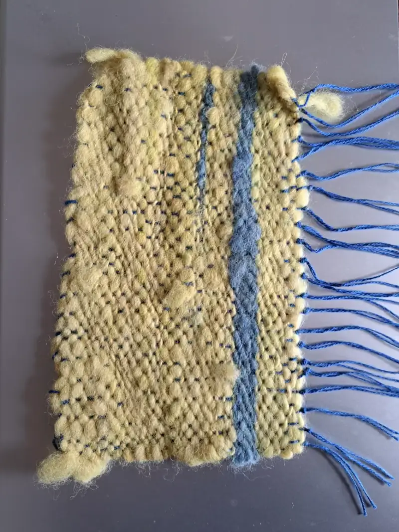 Woven sample